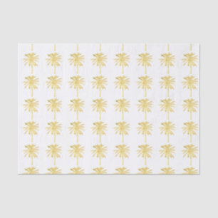 Palm Tree Silhouette Wedding Tissuepapier
