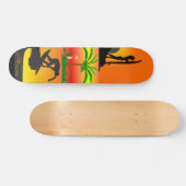 Palm Tree Skateboard (Horz)