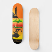 Palm Tree Skateboard (Recto)