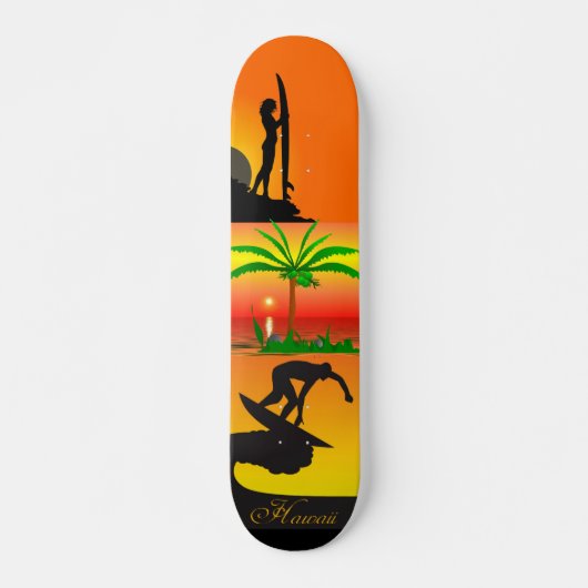 Palm Tree Skateboard (Devant)