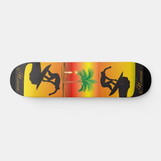 Palm Tree Skateboard (Horz)