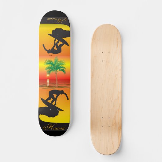 Palm Tree Skateboard (Recto)