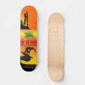 Palm Tree Skateboard (Recto)