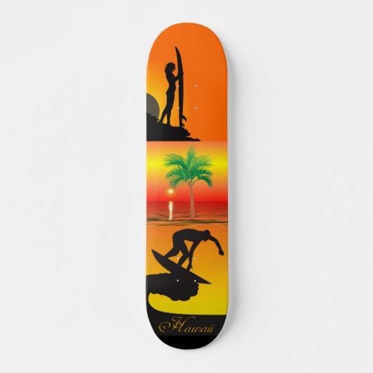 Palm Tree Skateboard (Devant)