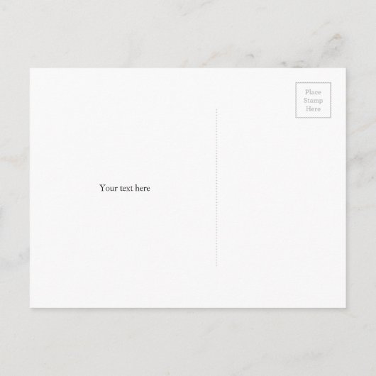 Palm tree strand bruiloft Save The Date briefkaart (Achterkant)