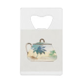 Palm Tree Sugar Bowl par Noritake Factory (Devant)