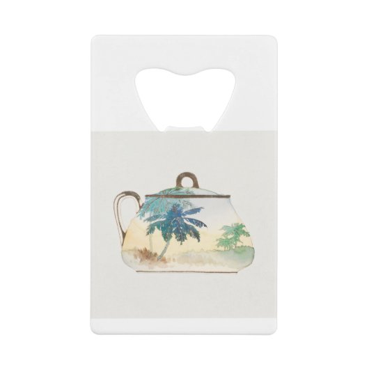 Palm Tree Sugar Bowl par Noritake Factory (Devant)