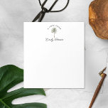 Palm Tree Une Note Du Bloc-Notes Personnalisé<br><div class="desc">My Palm Tree A Note from Cute Personnalisé Notepad font de la bonne pour les cadeaux pour les amis,  la famille et même vous-même. Personnalisez avec un nom pour un cadeau unique.</div>