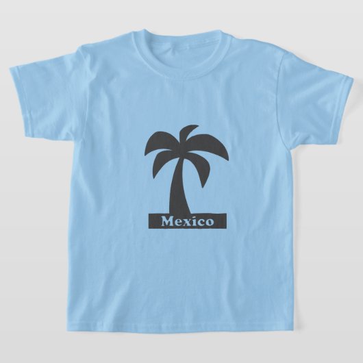Palm Tree (Vacances Mexique) - T-shirt de base pou (Poser)