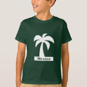 Palm Tree (Vacances Mexique) - T-shirt de base pou (Devant)