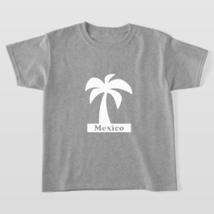 Palm Tree (Vacances Mexique) - T-shirt de base pou
