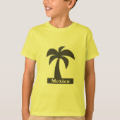 Palm Tree (Vacances Mexique) - T-shirt de base pou (Devant)