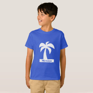 Palm Tree (Vacances Mexique) - T-shirt de base pou