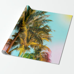 Palm tree - vintage effect style pictures and ligh cadeaupapier