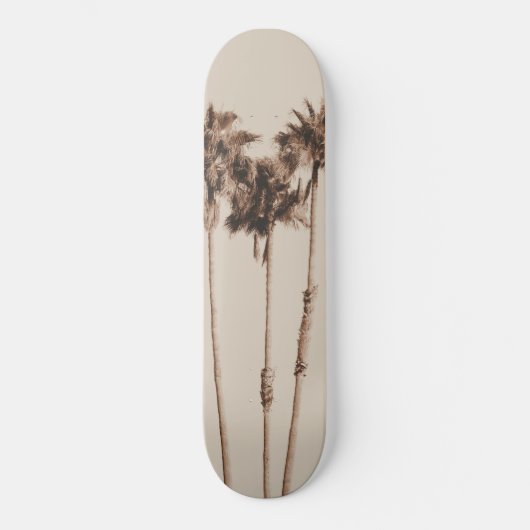 Palm Trees aarthy Vibes #1 #wall #decor #art Skateboard (Voorkant)