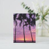 Palm Trees against Sky Briefkaart (Staand voorkant)