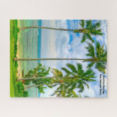 Palm Trees American Samoa.kerstcadeautjes Legpuzzel (Horizontaal)