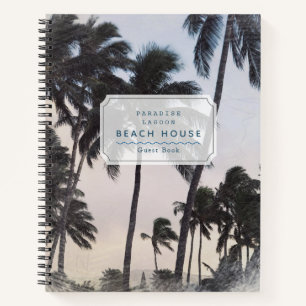 Palm Trees Beach House Vakantiehuis gastenboek Notitieboek