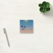 Palm Trees Beach Post-it® Notes (Kantoor)