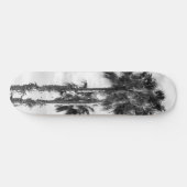 Palm Trees Black White #1 #wall #art Skateboard (Horizontaal)