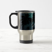 Palm Trees en Sterrennacht Sky Personalized Reisbeker (Links)