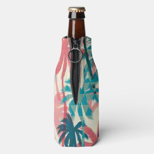 Palm Trees fles koeler (Fles Achterkant)