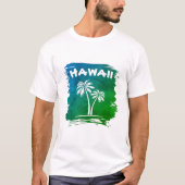 Palm Trees Hawaii T-Shirt (Voorkant)