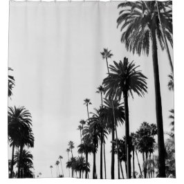 Palm Trees LA Shower Curtain Douchegordijn