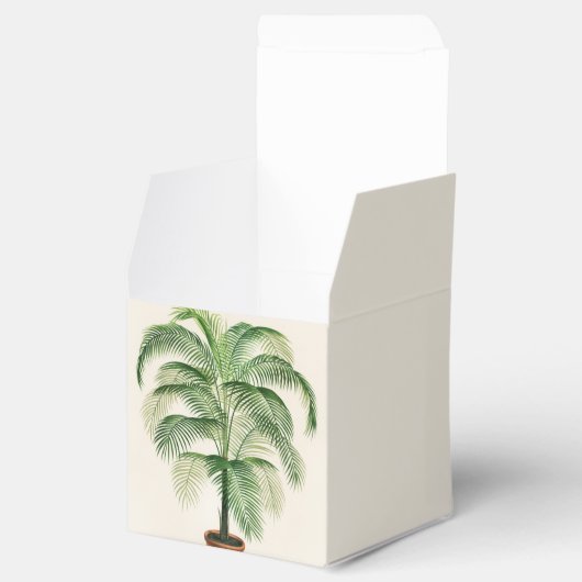 Palm Trees laat persoonlijke fortuinboxen op maat Bedankdoosjes (Geopend)