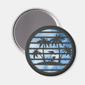 PALM TREES MAGNEET (Voorkant / Achterkant)