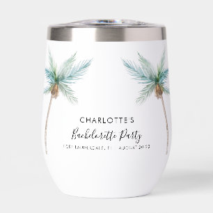 Palm Trees moderne Bachelorette côtière