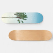 Palm Trees Oasis #1 #tropical #wall #decor #art Skateboard (Horizontaal)