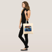 Palm Trees Reflection Tote Bag (Voorkant (model))