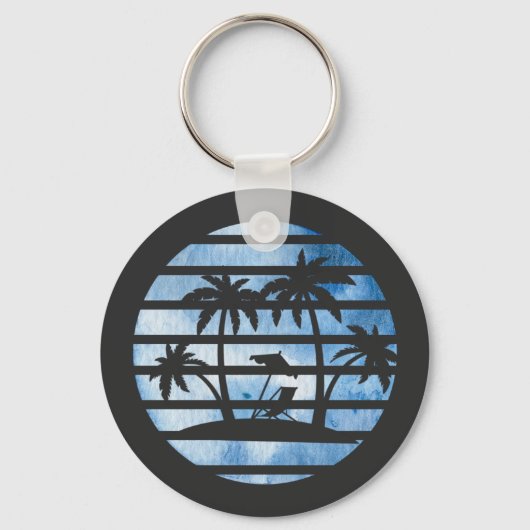 PALM TREES SLEUTELHANGER (Voorkant)