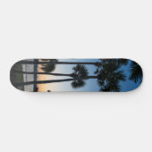 Palm Trees Sunrise Destin Florida Skateboard (Horizontaal)
