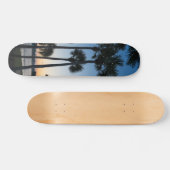 Palm Trees Sunrise Destin Floride Skateboard (Horz)