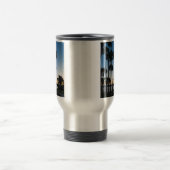 Palm Trees Sunrise Destin Floride Voyage Mug (Centre)
