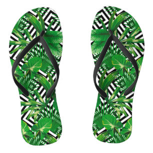 Palm Tropische Planten Teenslippers