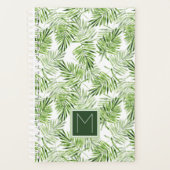 Palm vert Feuilles | Monogramme (Devant)
