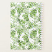 Palm vert Feuilles | Monogramme (Dos)