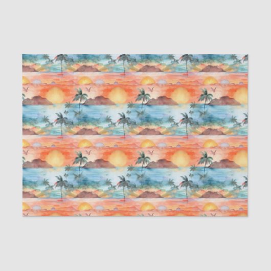 Palm zomer tissuepapier (Voorkant)