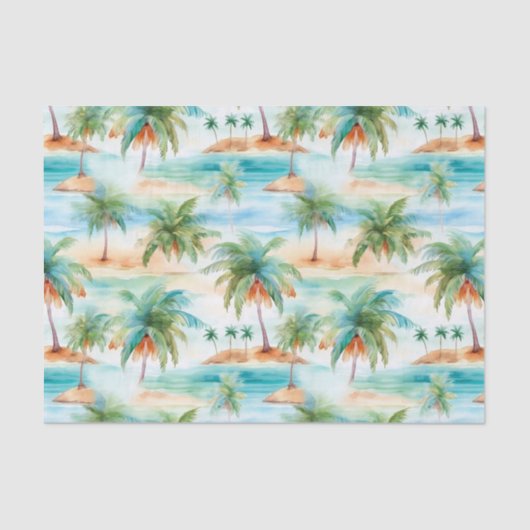 Palm zomer tissuepapier (Voorkant)