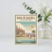  Palma de Mallorca Espana Briefkaart (Staand voorkant)