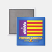 Palma de Mallorca Magneet (Voorkant / Achterkant)