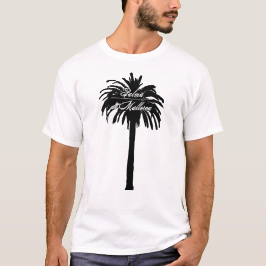 Palma de Mallorca Palme T-shirt (Voorkant)