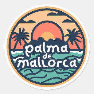 Palma de Mallorca Ronde Sticker