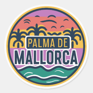 Palma de Mallorca Ronde Sticker