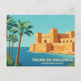 Palma de Mallorca ROYAL PALACE OF LA ALMUDAINA Briefkaart