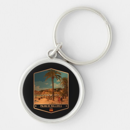 Palma de Mallorca Sleutelhanger (Voorkant)