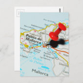Palma de Mallorca, Spanje Briefkaart (Voorkant / Achterkant)